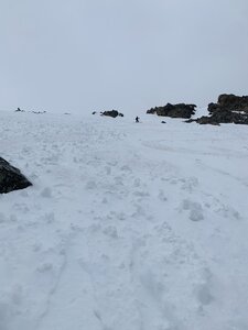 skiing the Box Creek Chutes