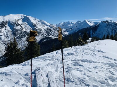 Looking east from the summit of Marble Peak.