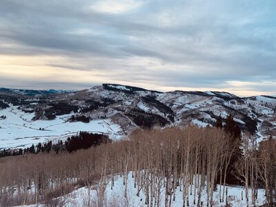 Looking west from near the summit of Willie's.