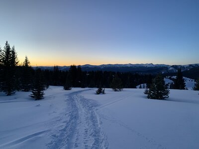 Near the top of Ball Mountain.