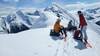 The West summit of Mt Cheops. The entrance of the line is approx 80m further along this ridgeline.