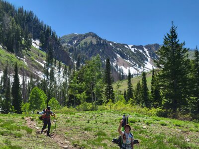 Views on the hike down.