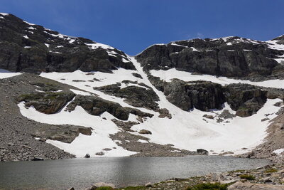 Strait of Gibraltar couloir (taken June 19th, 2026 in record low snow year)